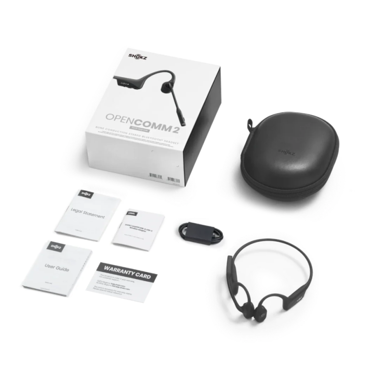 Shokz 骨伝導ヘッドセット SKZ-EP-000011 Shokz SKZ-EP-000011 骨伝導ヘッドセット(UAB-A)セット SHOKZ